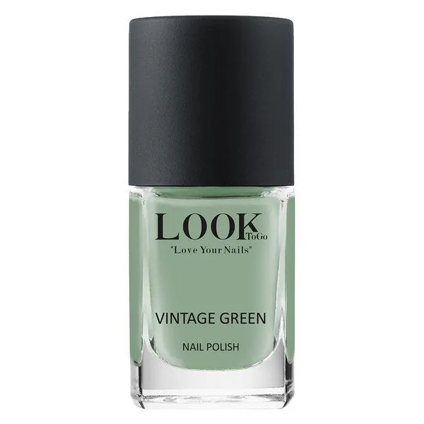 Look To Go Look To Go • veganer Nagellack • GRÜNTÖNE • 21-free & PETA approved, Vintage green, – Produktbild 1 von 3