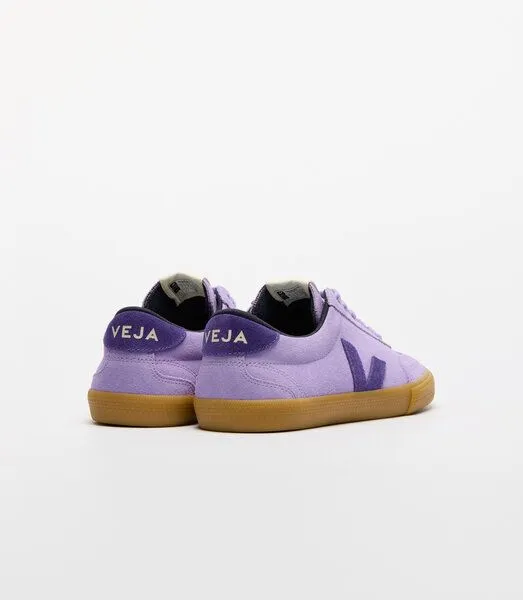 Veja Veja Damen-Sneakers Volley Suede Lavande Purple – Produktbild 3 von 4