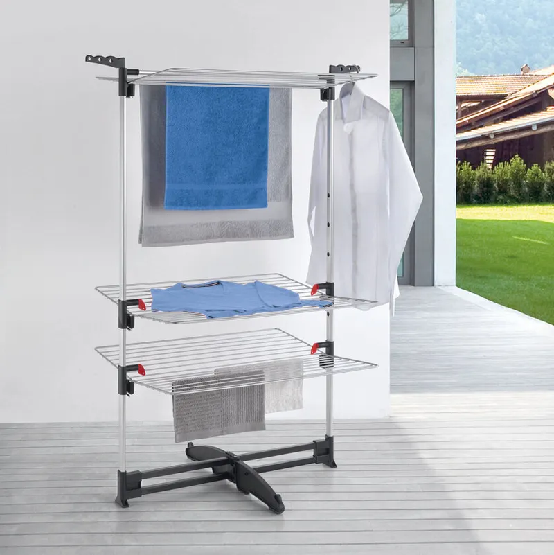 Metaltex Metaltex Turm-Wäscheständer "Ciclone Vario", 3 Etagen – Produktbild 6 von 8