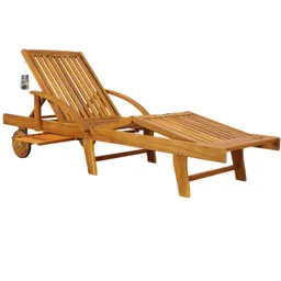 Casaria® Casaria Casaria Sonnenliege Tami Sun 200cm – Akazienholz – Produktbild 1 von 1