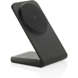 XD Collection VoltPerch 15W magnetischer Wireless Charger aus RCS rec. ABS, schwarz – Produktbild 1 von 1