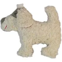 Pat und Patty Pat und Patty Greifling mit Rassel "Hund" weiss , 100 % Baumwolle-kbA – Produktbild 1 von 1