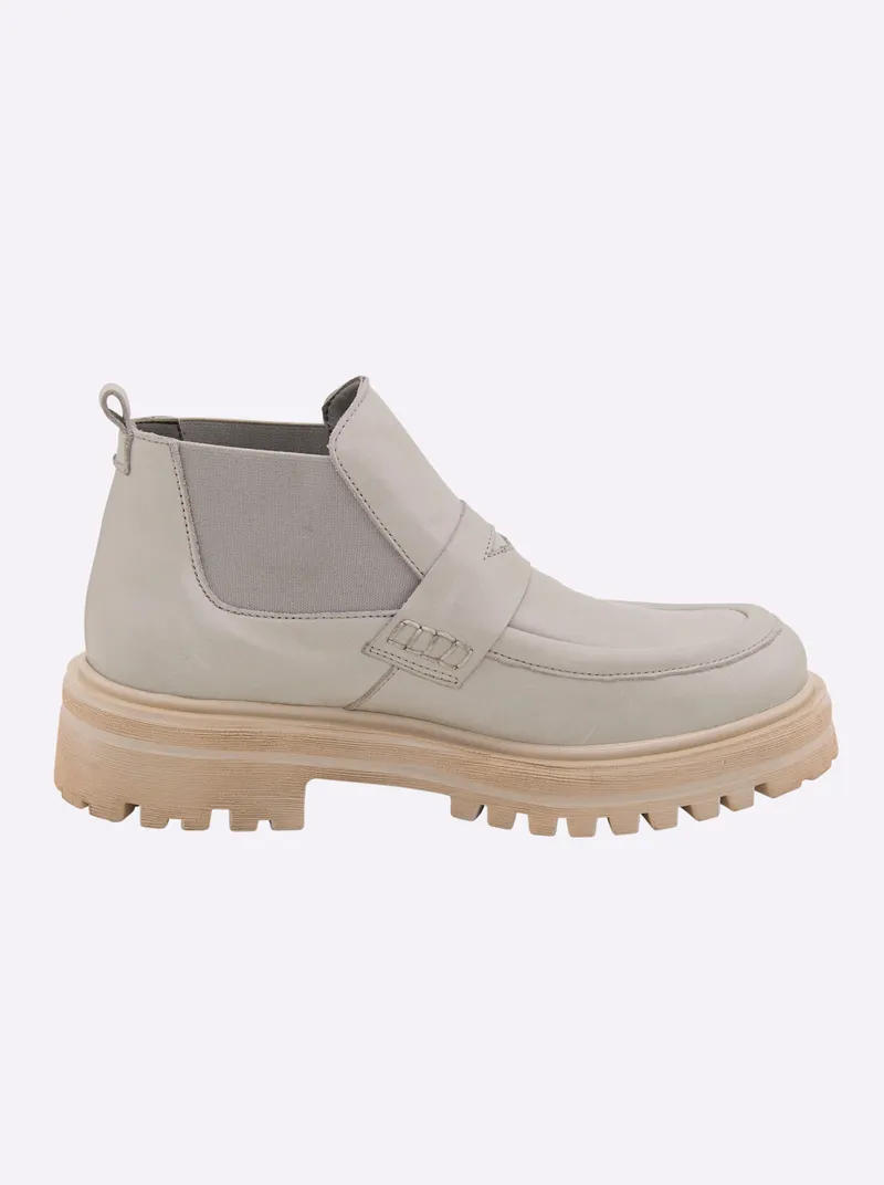 heine Stiefelette ecru, Ecru, – Produktbild 2 von 3