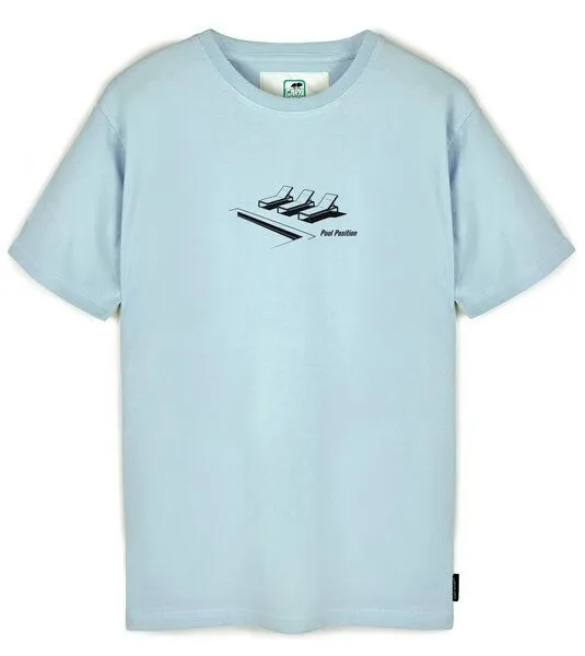 Gary Mash GARY MASH Shirt Pool Position aus Biobaumwolle, Blau, – Produktbild 2 von 4