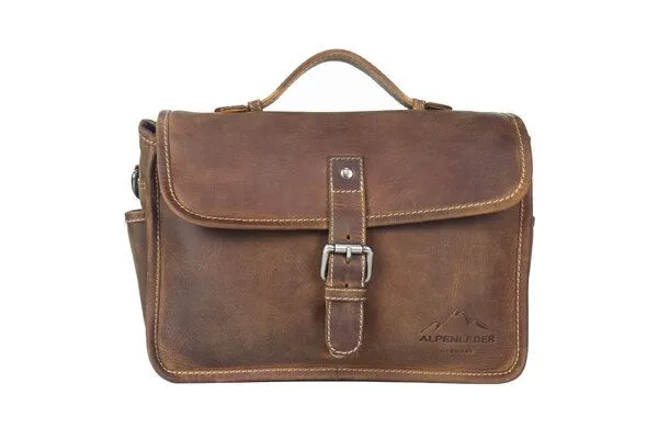 Alpenleder Alpenleder Messenger Bag CRUISER, Wild camel, – Produktbild 3 von 4