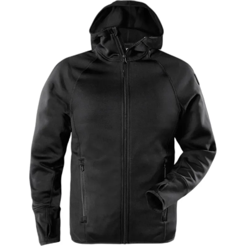 Fristads Fleece mit Kapuze Fristads Calcium Polartec®, Noir, – Produktbild 1 von 2