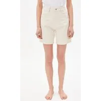 ARMEDANGELS ARMEDANGELS FREYMAA UNDYED - Damen Denim Shorts aus Bio-Baumwoll Mix (recycled), Undyed, – Produktbild 1 von 1
