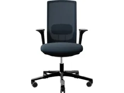 HAG HAG Bürodrehstuhl "Futu mesh 1100-S" mit AL, Gestell: schwarz, Stoff: "FutuKnit" Dusk – Produktbild 1 von 1