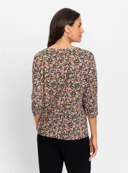 Witt Print-Shirt grapefruit-oliv-bedruckt – Produktbild 1 von 1