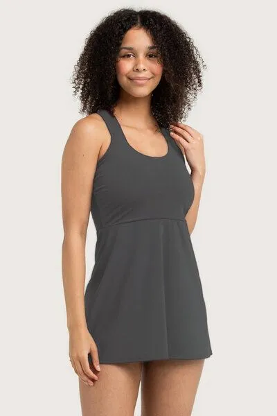 Frija Omina Frija Omina Recycling Badekleid / Tankini Mare uni, Titan, – Produktbild 2 von 3