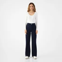 DAWN DEW Flared Soft Denim - Sailor- Raw Blue - Raw Blue / 33 / 32 – Produktbild 1 von 1