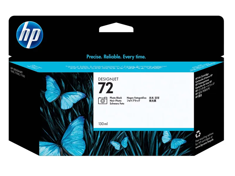 Hewlett Packard hp Tintenpatrone C9370A, Nr. 72XL photoschwarz – Produktbild 1 von 1