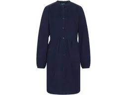 Tranquillo tranquillo Bio-Damen-Midi-Cord-Kleid mit Rüschen-Kragen, night, Gr. 36 – Produktbild 1 von 1