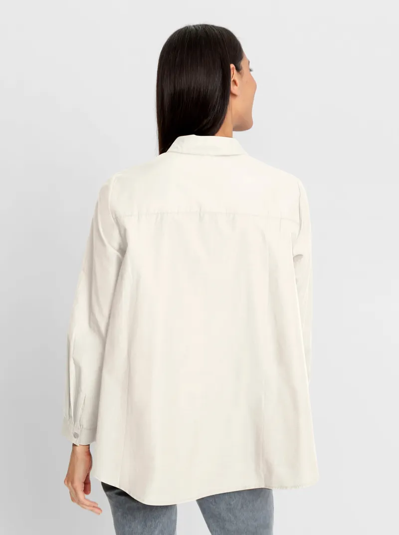 heine Longbluse champagner, Champagner, – Produktbild 3 von 3