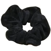 Frija Omina Frija Omina Scrunchies Nickisamt einzeln - Haargummi, Schwarz, – Produktbild 1 von 1