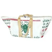 REFISHED fair fashion REFISHED fair fashion Tasche 'CARGO BAG' - upcycelte Zuckersäcke – Produktbild 1 von 1