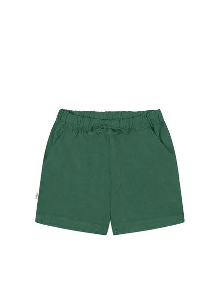 FUXBAU FUXBAU Männer Leinenshorts, Grün, – Produktbild 3 von 4