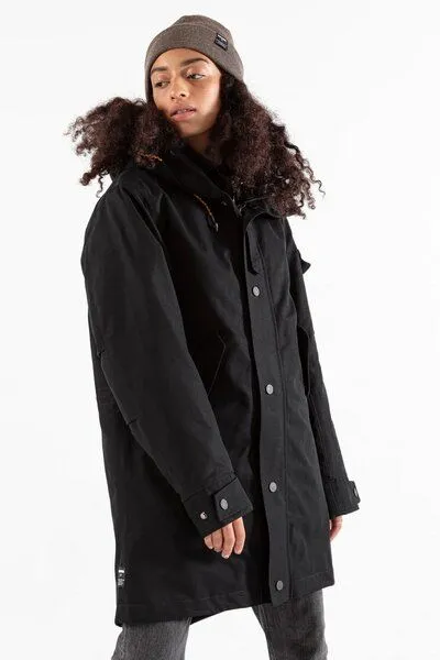 JECKYBENG JECKYBENG The JACKET - Unisex Parka aus Bio-Baumwolle, Schwarz, – Produktbild 2 von 4