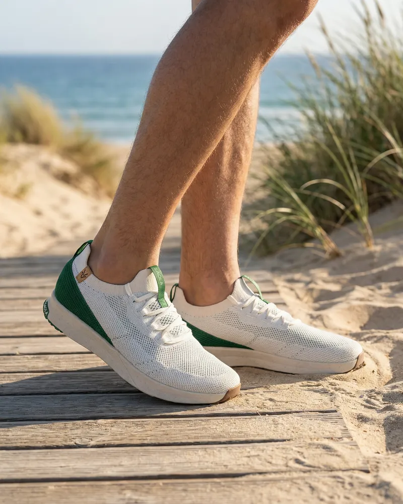SAOLA SAOLA Herren vegan Sneaker Herren Tsavo 3 White Forest, Weiß, – Produktbild 2 von 2