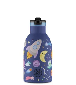 24bottles 24bottles 0,33l Kids Edelstahl Thermosflasche mit Strohhalm – Produktbild 1 von 1