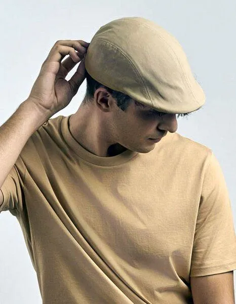 Atlantis Headwear Atlantis Headwear Herren Schiebermütze Gatsby Cap, Schwarz, – Produktbild 2 von 2