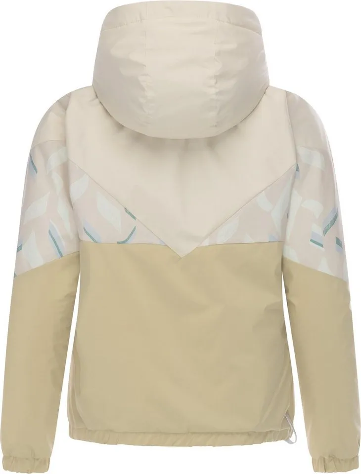 ragwear ragwear Regenjacke Rochele Warm YOUMODO wasserdichte Damen Funktionsjacke mit Kapuze, Braun, – Produktbild 4 von 5