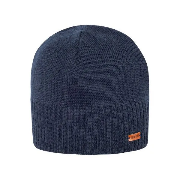 Pure pure by Bauer Pure pure by Bauer Pure Pure Unisex halb Beanie Mütze reine kbT-Schurwolle, Marine (blau), – Produktbild 1 von 1