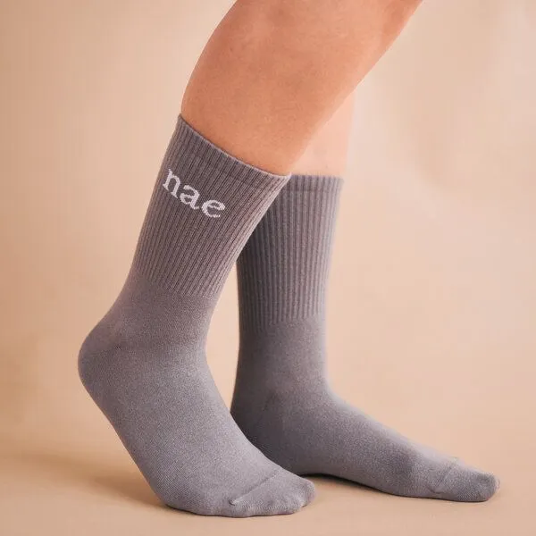 Nae Vegan Shoes Nae Vegan Shoes NAE Animal Friendly Socks, Grey, – Produktbild 1 von 4