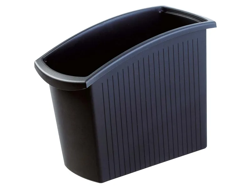 HAN HAN Papierkorb 'MONDO' 18 l, Schwarz, – Produktbild 2 von 3