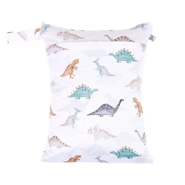 Ohalea Ohalea Wetbag Duo Medium / Nasstasche, Dino pastel, – Produktbild 1 von 4