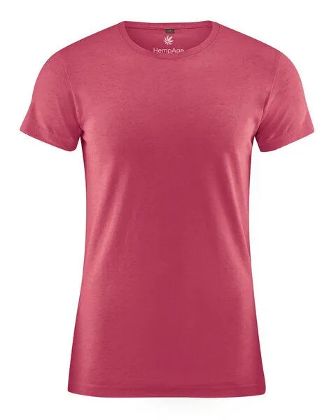 HempAge HempAge Herren T-Shirt Hanf/Bio-Baumwolle, Rot (barolo), – Produktbild 1 von 1