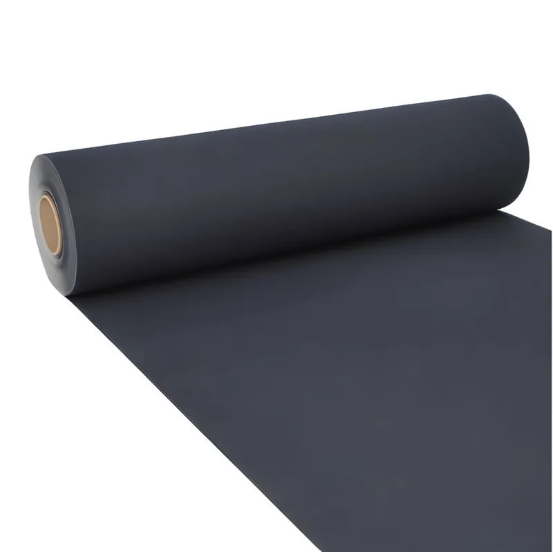 PAPSTAR PAPSTAR Tischläufer Tischläufer, Tissue ROYAL Collection 24 m x 40 cm schwarz, Schwarz, – Produktbild 1 von 2