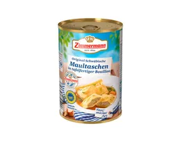 Zimmermann Zimmermann Wurstkonserve, Zimmermann Original Schwäbische Maultaschen Suppe Dose 400ml – Produktbild 1 von 1