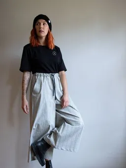 Ecostories Ecostories weite Hose Streifen – Produktbild 1 von 1