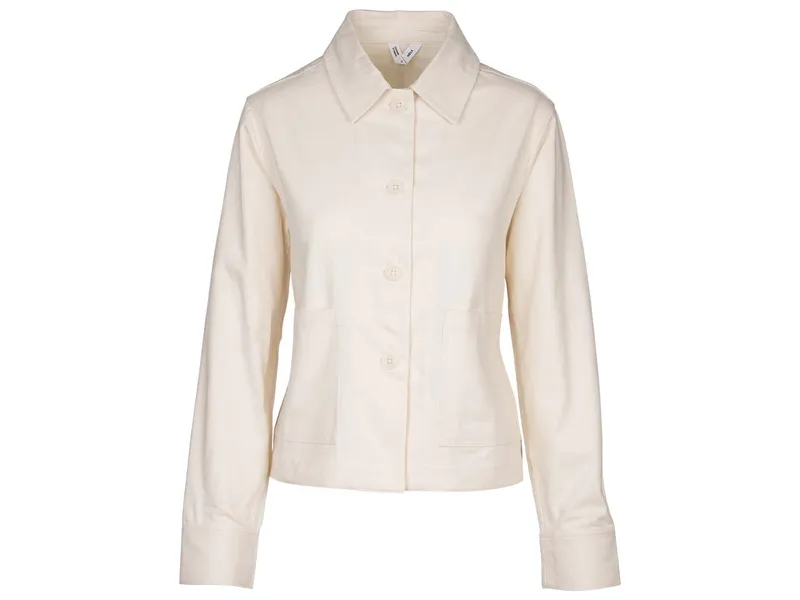 MELA MELA Bio-Damen-Workwear-Twill-Jacke 'MAALAI' cream, Gr. XL – Produktbild 1 von 1
