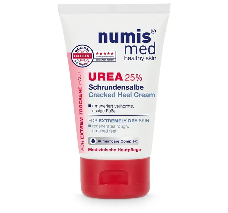 Numis Med Numis Med Fußcreme Schrundensalbe 25% Urea für rissige & verhornte Füße - Fusscreme, 1-tlg. – Produktbild 2 von 6