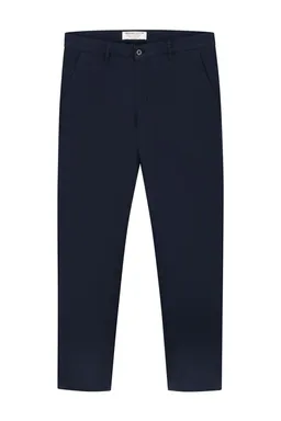 Kuyichi Kuyichi Herren vegan Chino Dexter Navy Blau – Produktbild 1 von 1
