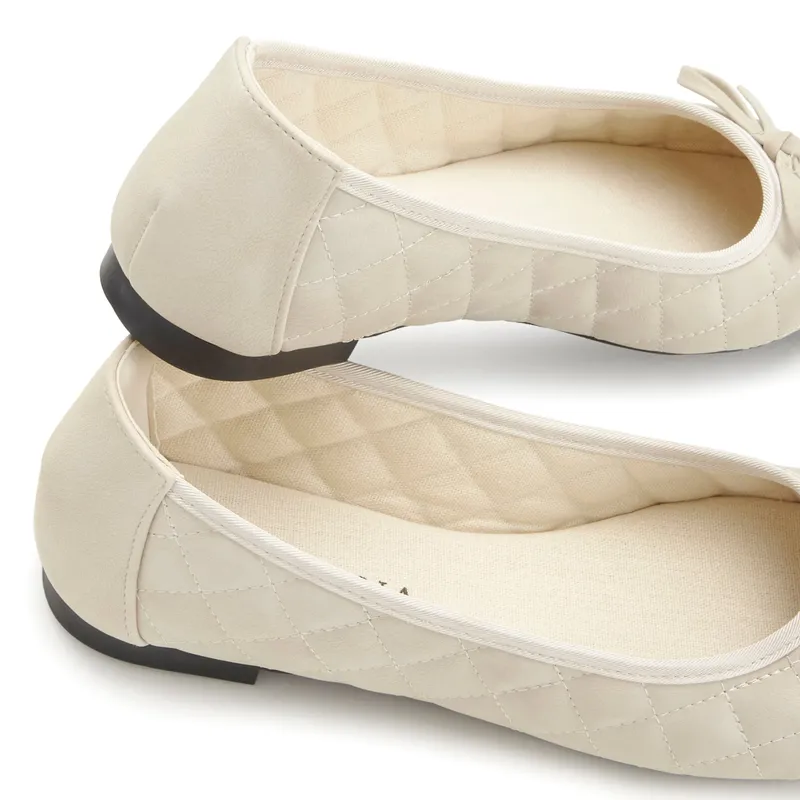 Lascana Ballerina, Beige, – Produktbild 1 von 3