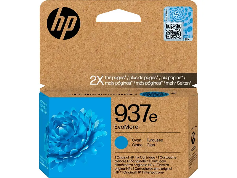 Hewlett Packard HP Tintenpatrone 4S6W6NE, Nr. 937e cyan – Produktbild 1 von 1