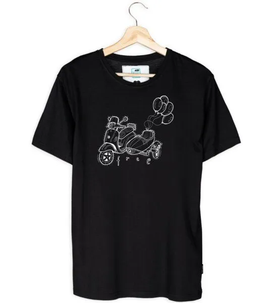 Gary Mash GARY MASH Shirt Free Rider aus Modal®-Mix, Schwarz, – Produktbild 3 von 3