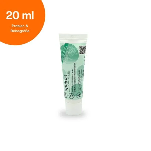 Apeiron Apeiron Auromère ayurvedische Kräuter-Zahncreme 20ml – Produktbild 1 von 2