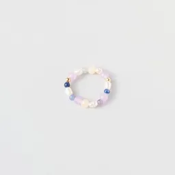 fejn jewelry fejn jewelry Ring 'spring pearl' mit Süsswasserperlen und Halbedelsteinen – Produktbild 1 von 1