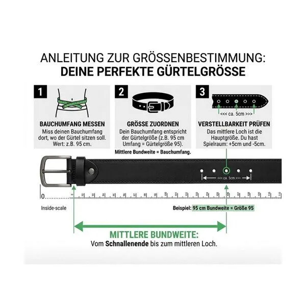 Vegetarian Shoes Veganer Gürtel aus Mikrofasern von Vegetarian Shoes, Braun, – Produktbild 4 von 4
