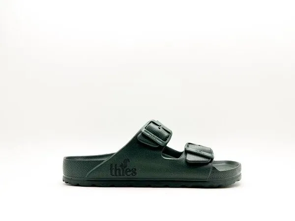 thies Vegane Ecofoam Sandale thies, Forest green, – Produktbild 2 von 4