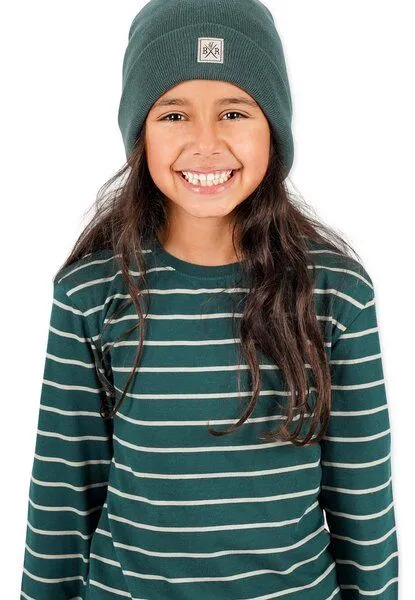 Band of Rascals Band of Rascals Striped Longsleeve, Racing-green-moos, – Produktbild 1 von 3