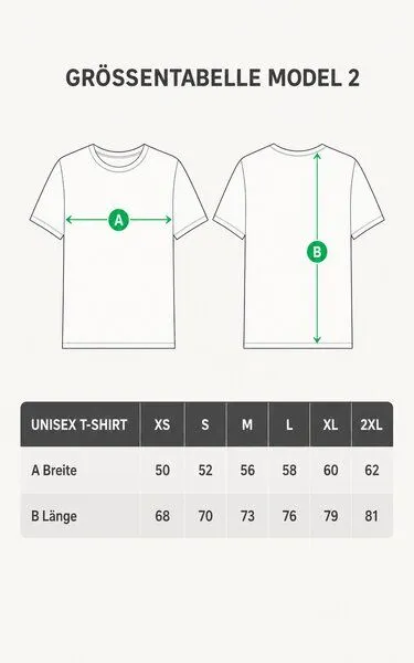 3FREUNDE 3FREUNDE MODEL 2 – Unisex T-Shirt, Cornflower blue, – Produktbild 2 von 2