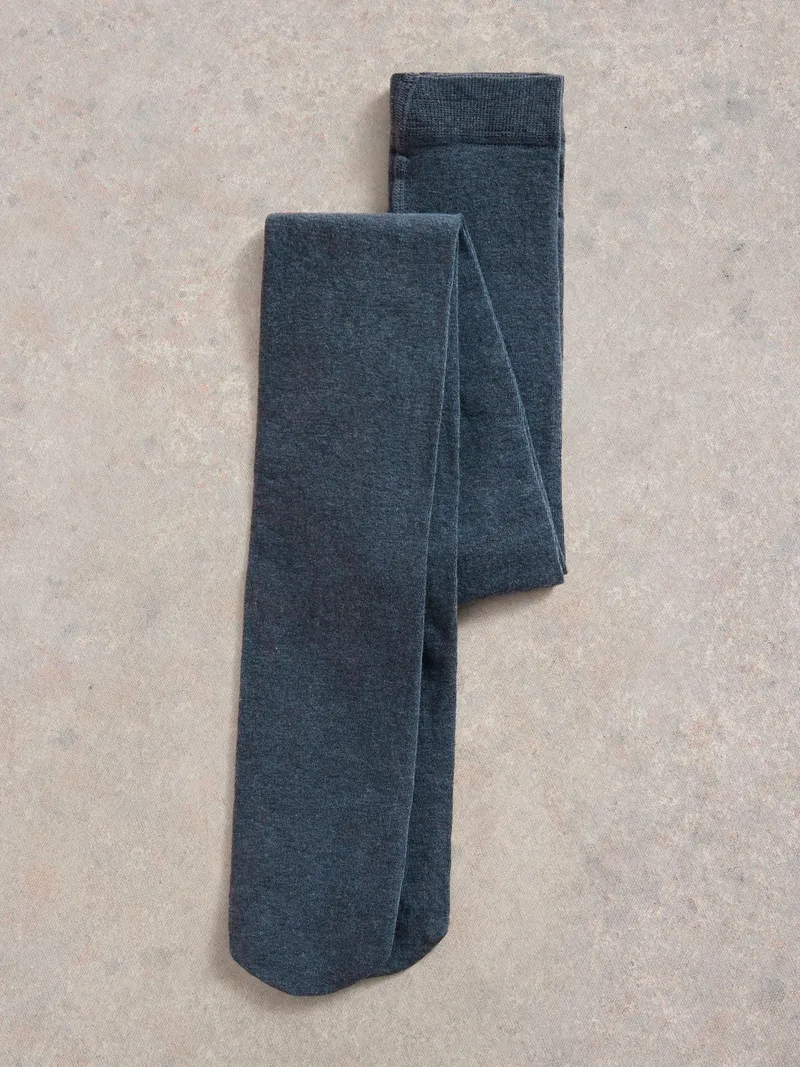 White Stuff Strumpfhose Patty - M, Mittel denim, – Produktbild 2 von 3
