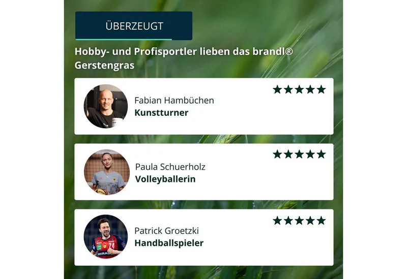 Brandl Nutrition Brandl Nutrition Gerstengras Pulver – Produktbild 6 von 6