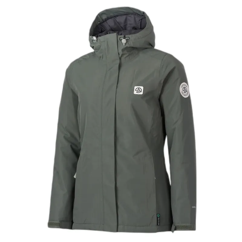 Ternua Regenjacke mit Kapuze für Damen Ternua Torngat, Vert, – Produktbild 2 von 2