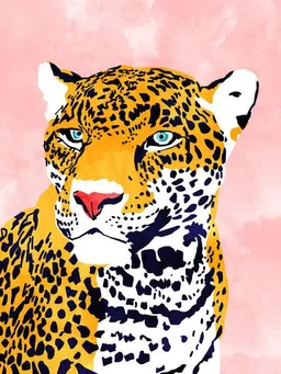 Photocircle Photocircle Poster / Leinwandbild - The Leopard Portrait – Produktbild 1 von 1